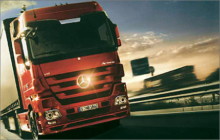 Actros-Einf&uuml;hrung